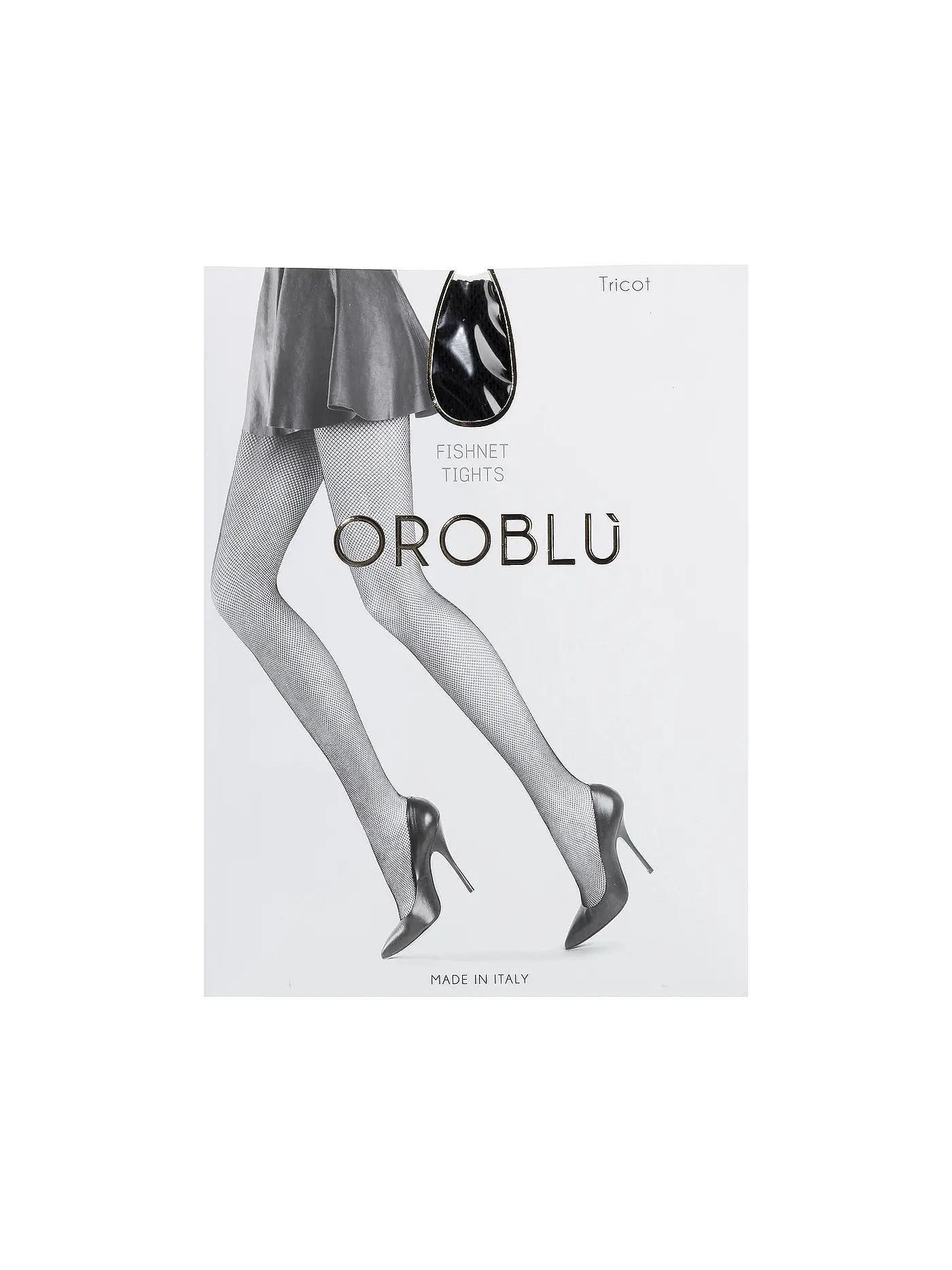OROBLU | Netzstrumpfhose "Tricot" (sabble) | schwarz